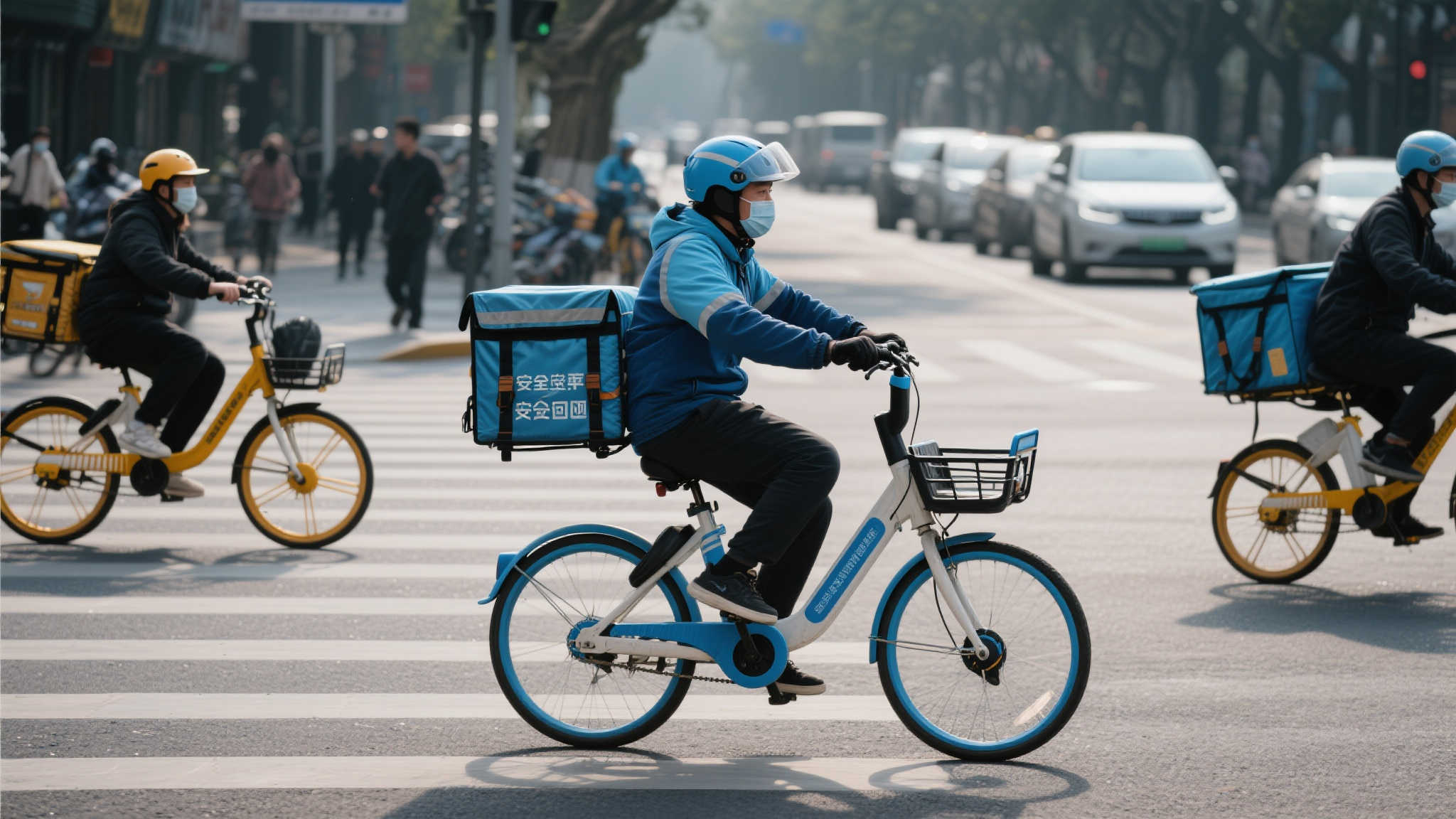 骑手素质参差不齐，安全通行与否引争议