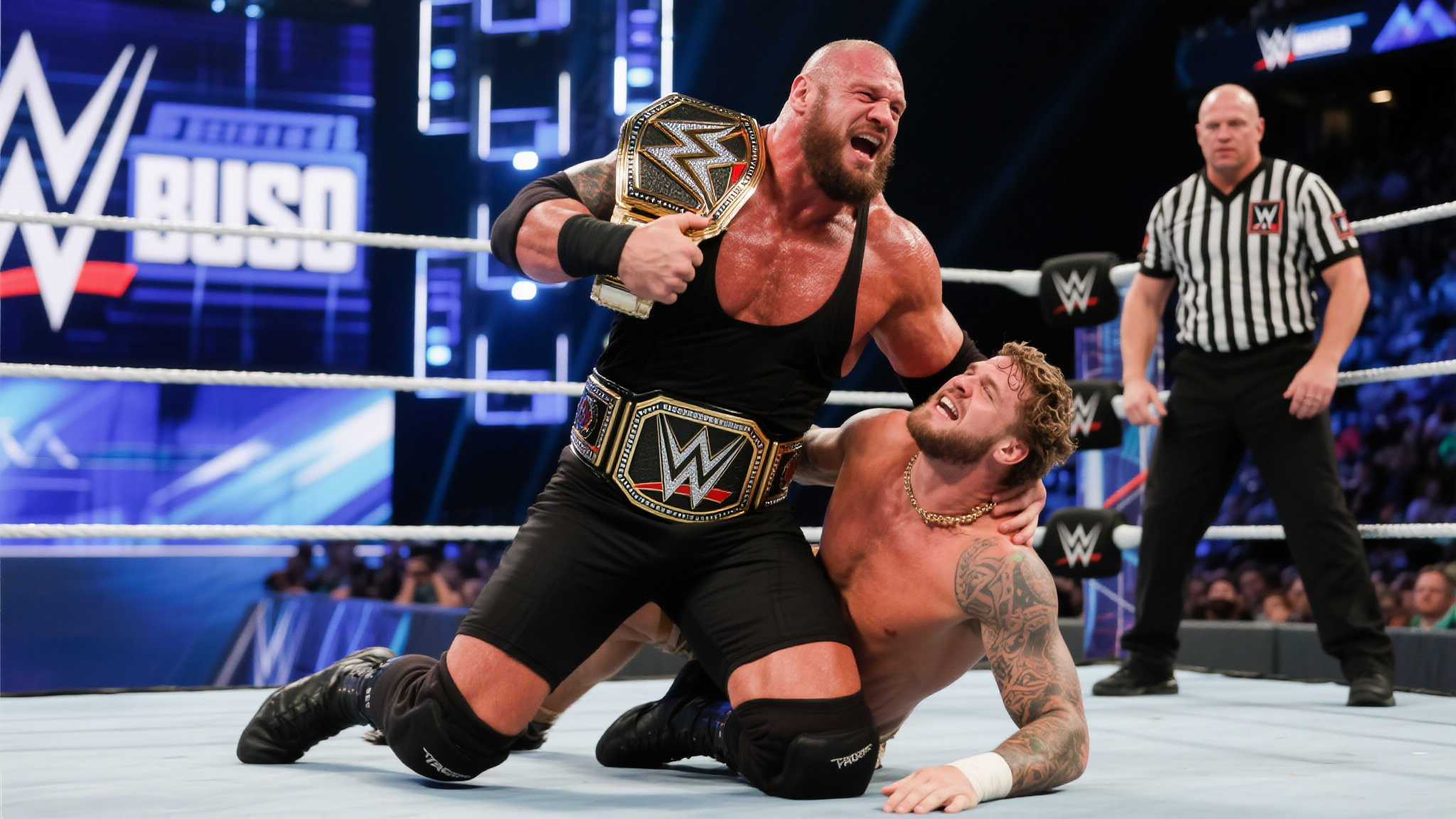 罗根保罗一拳击倒世界重量级冠军杰乌索