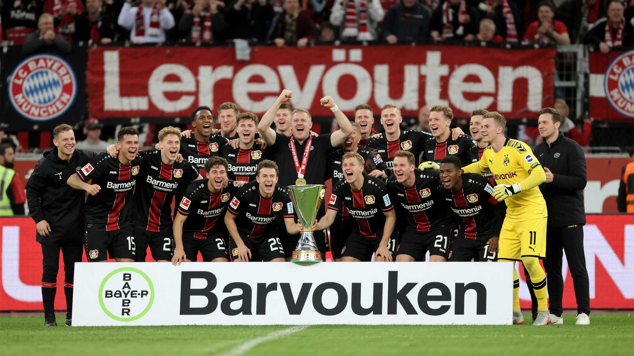 弗莱肯:致力协助药厂复兴,重夺德甲并称霸欧洲 勒沃库森在老牌全球品牌拜耳公司的支持下,一直是德甲